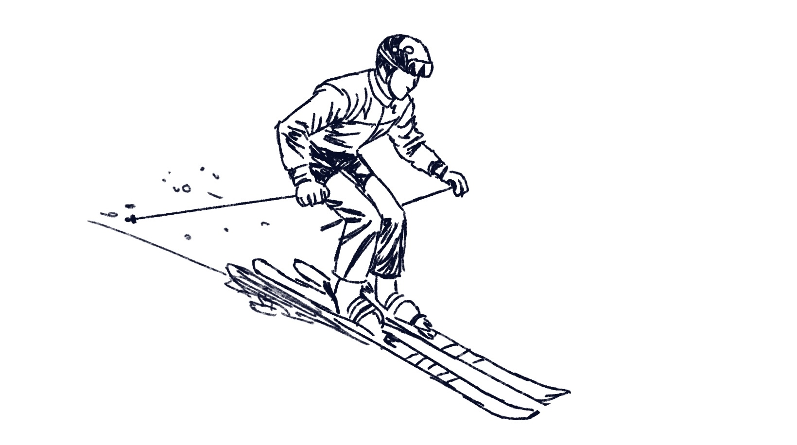 Utah mountains in winter with skiers